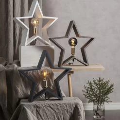 Star Trading Lysekil Adventsster Staand - 48 Cm. -Verlichtingskortingwinkel 30114 04 07 7a8040b0ab